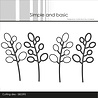 Simple and Basic Bubble Branches Dies (SBD395) (OUTLET)