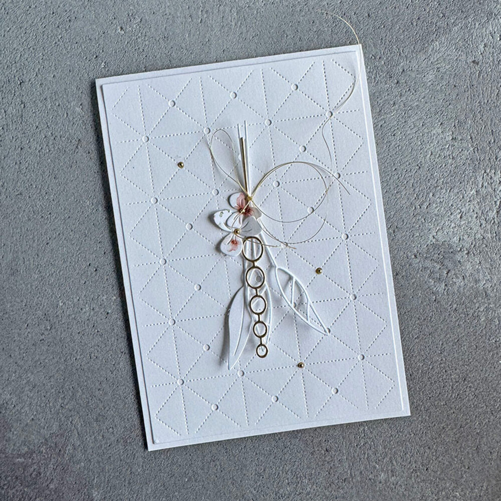 Simple and Basic Diagonal Stripes A6 Dies (SBD397) (DISCONTINUED)