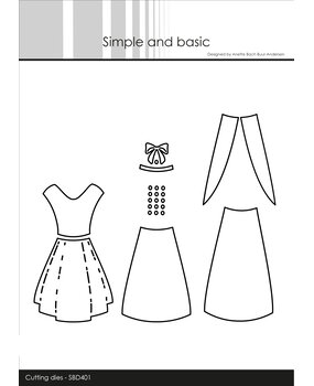 Simple and Basic Dress Dies (SBD401) (OUTLET)