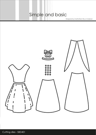 Simple and Basic Dress Dies (SBD401) (OUTLET)