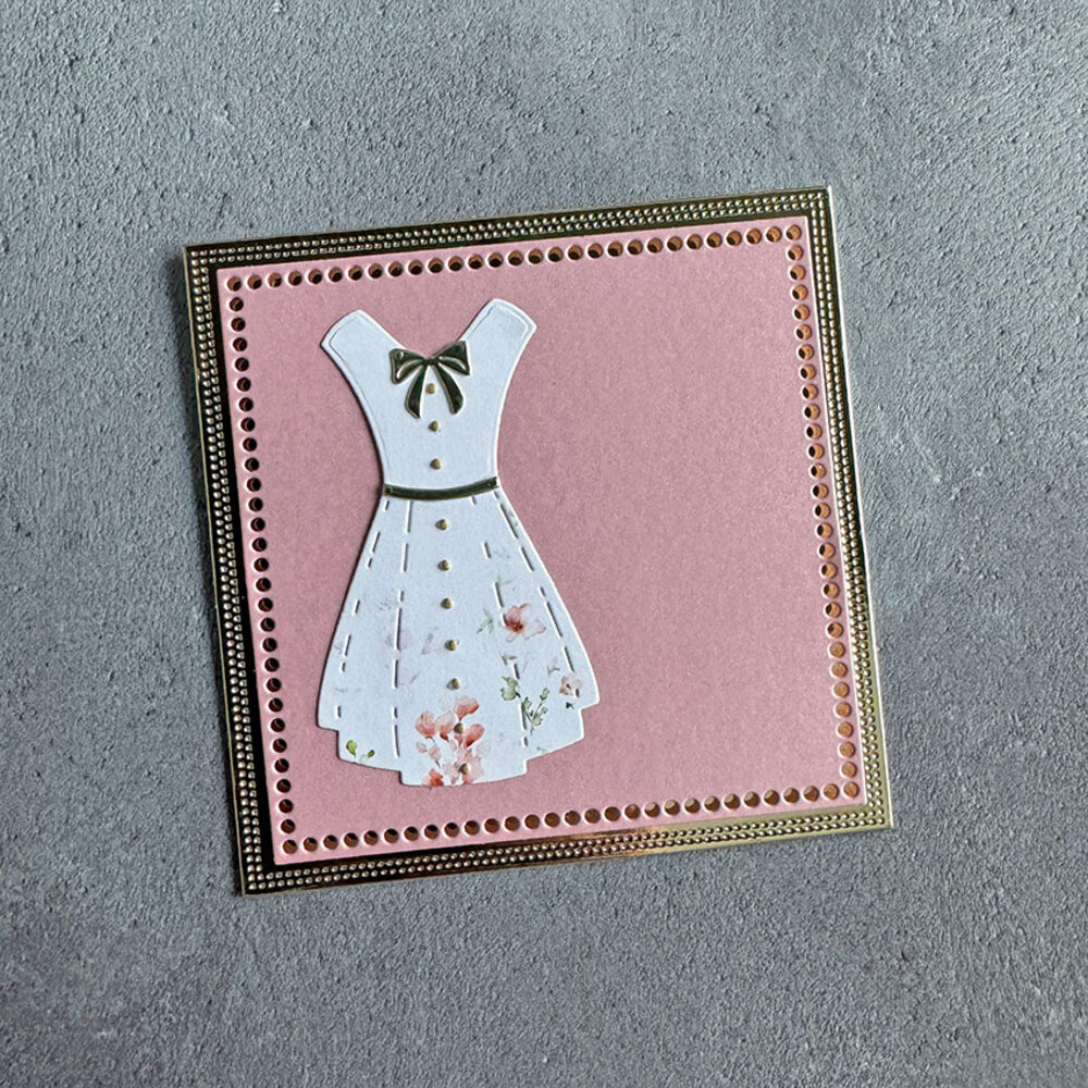 Simple and Basic Dress Dies (SBD401) (OUTLET)