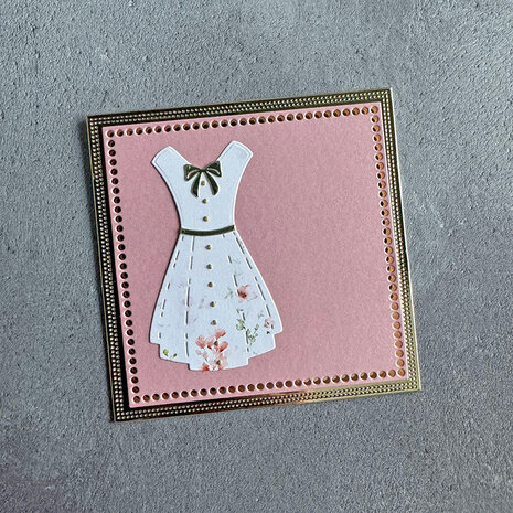 Simple and Basic Dress Dies (SBD401) (OUTLET)