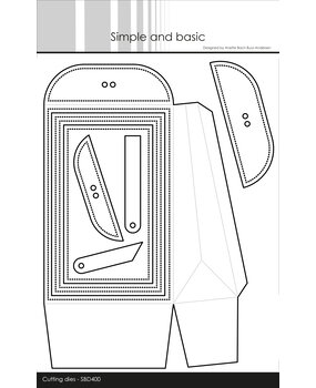Simple and Basic Giftbag for LED Tealights Dies (SBD400) (DISCONTINUED)