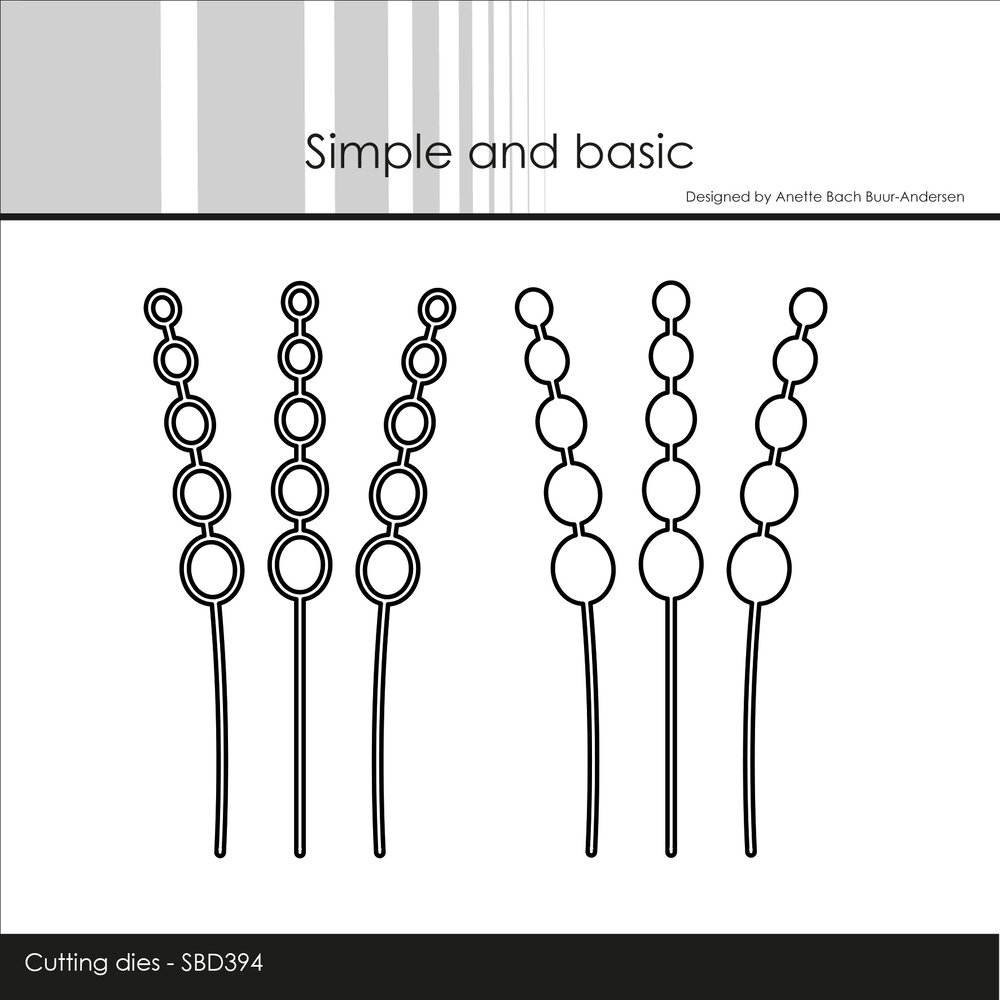 Simple and Basic Pearl Branches Dies (SBD394) (OUTLET)