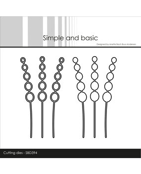 Simple and Basic Pearl Branches Dies (SBD394) (DISCONTINUED)