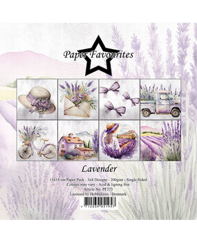 Paper Favourites Lavender 6x6 Inch Paper Pack (PF273) (DISCONTINUED)