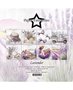 Paper Favourites Lavender 12x12 Inch Paper Pack (PF473) (DISCONTINUED)