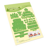 Leane Creatief Cake Variations Lea’bilitie Cut and Embossing Die (45.8863) (DISCONTINUED)