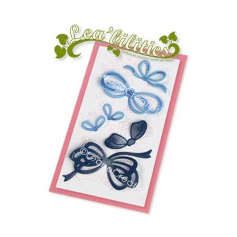 Leane Creatief Bows Lea’bilitie Cut and Embossing Die (45.8849) (DISCONTINUED)