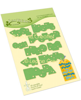 Leane Creatief Teksten Nederlands Lea’bilitie Cutting Die (45.8825) (DISCONTINUED)