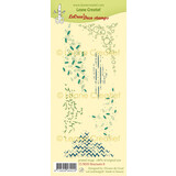 Leane Creatief Structures 8 LeCreaDesign Deco Clear Stamp (55.9020) (DISCONTINUED)