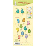 Leane Creatief Number Balloons LeCreaDesign Combi Clear Stamp (55.8986) (DISCONTINUED)