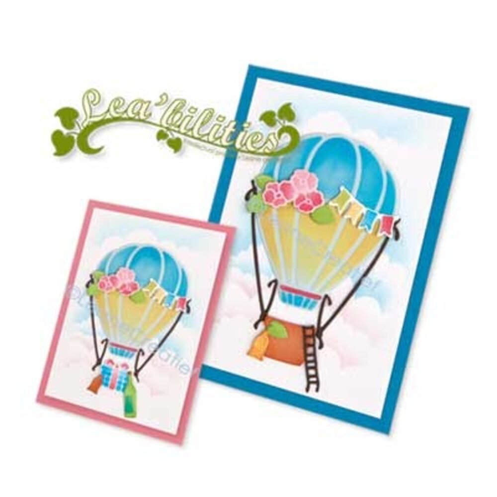Leane Creatief Hot Air Balloon Lea’bilitie Cut and Embossing Die (45.8856) (DISCONTINUED) Leane Creatief Hot Air Balloon Lea’bilitie Cut and Embossing Die (45.8856) (DISCONTINUED)