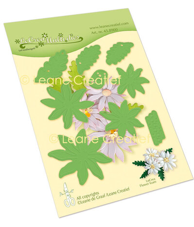 Leane Creatief Daisies Lea’bilitie Cut and Embossing Die (45.8900) (DISCONTINUED)