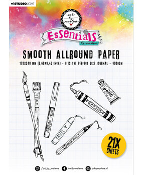 Art By Marlene Smooth Allround Paper "Perfect" Size (ABM-ES-PP142) (BASIC)