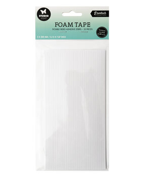 Studio Light Foam Tape Double-Sided Adhesive Strips 3x200mm (33pcs) (SL-ES-FOAMT06) (BASIC)