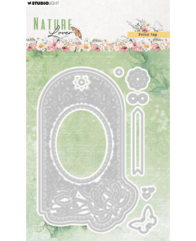 Studio Light Nature Lover Cutting Dies Peony Tag (SL-NL-CD772) (OUTLET) Studio Light Nature Lover Cutting Dies Peony Tag (SL-NL-CD772) (OUTLET)