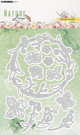 Studio Light Nature Lover Cutting Dies Floral Wreath (SL-NL-CD771) (OUTLET) Studio Light Nature Lover Cutting Dies Floral Wreath (SL-NL-CD771) (OUTLET)