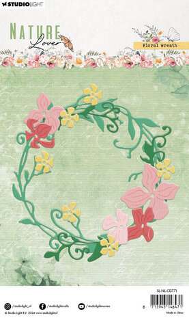 Studio Light Nature Lover Cutting Dies Floral Wreath (SL-NL-CD771) (OUTLET) Studio Light Nature Lover Cutting Dies Floral Wreath (SL-NL-CD771) (OUTLET)