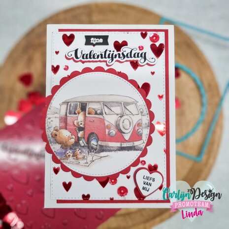 CarlijnDesign Hot Foil A6 Hartjes (CDHF-0044) (OUTLET) CarlijnDesign Hot Foil A6 Hartjes (CDHF-0044) (OUTLET)