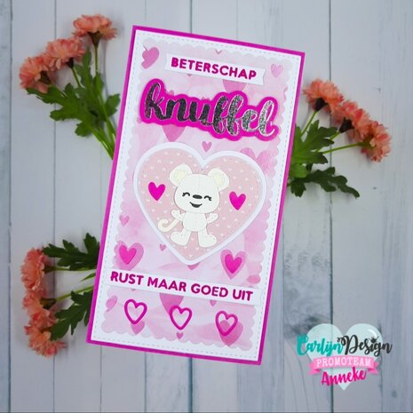 CarlijnDesign Hot Foil A6 Hartjes (CDHF-0044) (OUTLET) CarlijnDesign Hot Foil A6 Hartjes (CDHF-0044) (OUTLET)