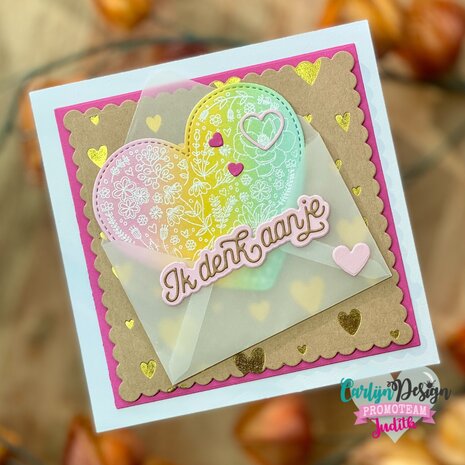 CarlijnDesign Hot Foil A6 Hartjes (CDHF-0044) (OUTLET) CarlijnDesign Hot Foil A6 Hartjes (CDHF-0044) (OUTLET)