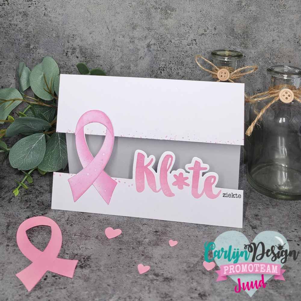 CarlijnDesign Dies Pink Ribbon (CDSN-0246) (DISCONTINUED)