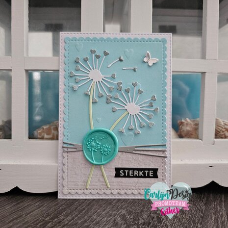 CarlijnDesign Wax Seal Stamp 32 Dandelion (CDWX-0049) CarlijnDesign Wax Seal Stamp 32 Dandelion (CDWX-0049)