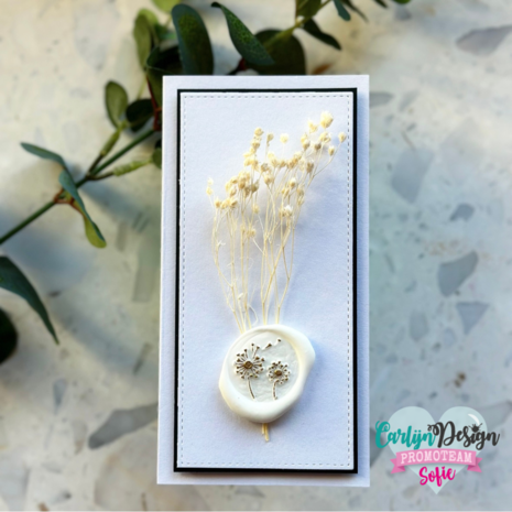 CarlijnDesign Wax Seal Stamp 32 Dandelion (CDWX-0049) CarlijnDesign Wax Seal Stamp 32 Dandelion (CDWX-0049)