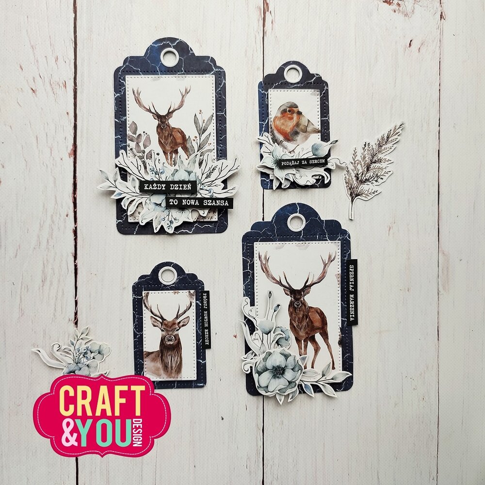 Craft & You Design Tag Set Dies (CYD-CW269)