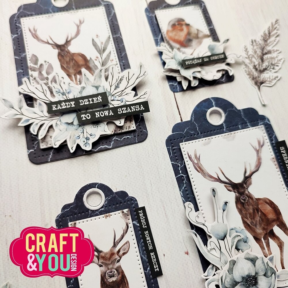 Craft & You Design Tag Set Dies (CYD-CW269)