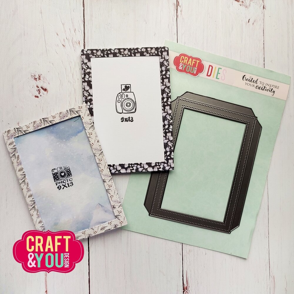 Craft & You Design Photo Frame Dies (CYD-CW267)