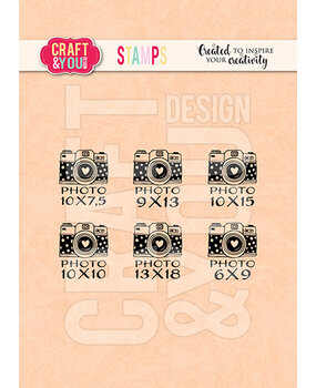 Craft & You Design Mini Cameras 2 Stamps (CYD-CS034)