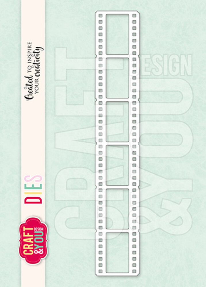 Craft & You Design Film Strip 2.4x14 cm Dies (CYD-CW266)