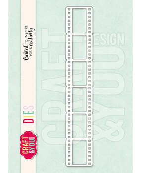 Craft & You Design Film Strip 2.4x14 cm Dies (CYD-CW266)