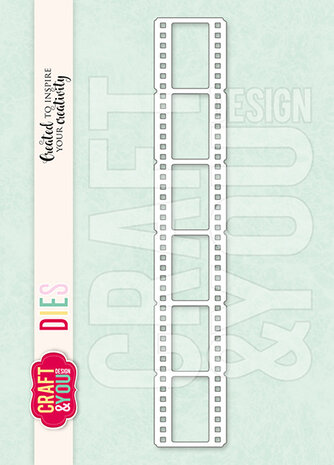 Craft & You Design Film Strip 2.4x14 cm Dies (CYD-CW266)