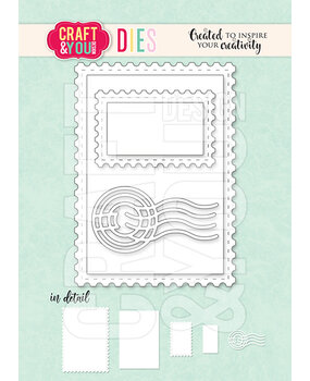 Craft & You Design ATC Frame with Stamp Dies (CYD-CW263)