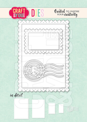 Craft & You Design ATC Frame with Stamp Dies (CYD-CW263)