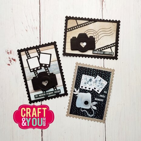 Craft & You Design ATC Frame with Stamp Dies (CYD-CW263)