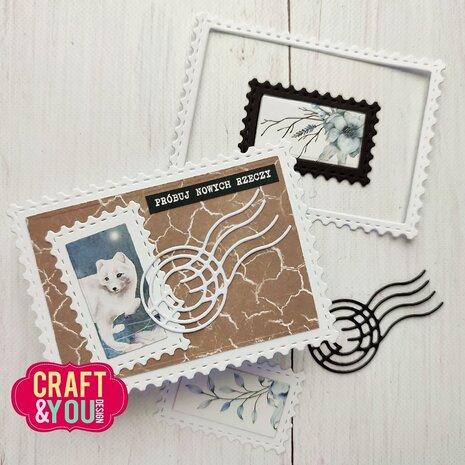 Craft & You Design ATC Frame with Stamp Dies (CYD-CW263)