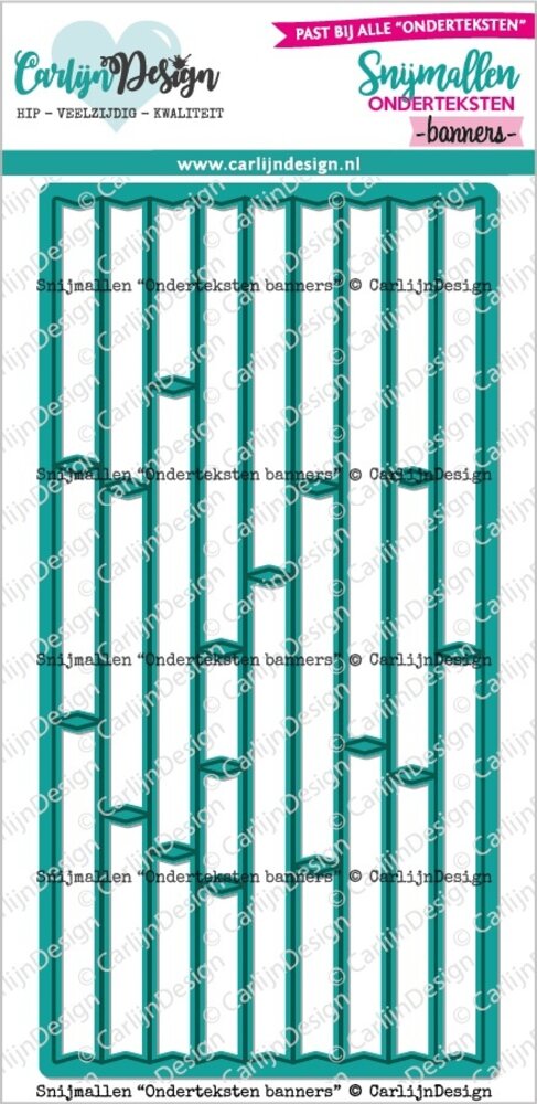 CarlijnDesign Dies Onderteksten Banners (CDSN-0242) CarlijnDesign Dies Onderteksten Banners (CDSN-0242)