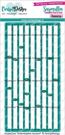 CarlijnDesign Dies Onderteksten Banners (CDSN-0242) CarlijnDesign Dies Onderteksten Banners (CDSN-0242)
