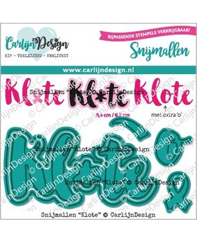 CarlijnDesign Snijmallen Klote (CDSN-0244) (DISCONTINUED)