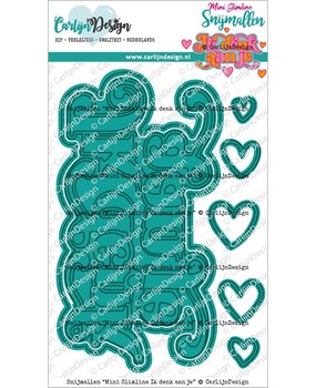 CarlijnDesign Snijmallen Ik Denk aan Je (CDSN-0250) (DISCONTINUED)