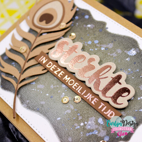 CarlijnDesign Hot Foil Onderteksten Sterkte (CDHF-0045) (DISCONTINUED) CarlijnDesign Hot Foil Onderteksten Sterkte (CDHF-0045) (DISCONTINUED)