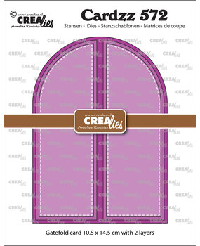 Crealies Cardzz Dies No. 572 Gatefold Card Arch (CLCZ572)