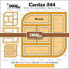 Crealies Cardzz Dies No. 544 Frame & Inlays Wendy (6 Shapes) (CLCZ544) Crealies Cardzz Dies No. 544 Frame & Inlays Wendy (6 Shapes) (CLCZ544)