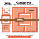 Crealies Cardzz Stansen No.541 Frame & Inlays Uzima (CLCZ541)