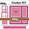 Crealies Cardzz Stansen No. 517 Frame & Inlays Sofie (CLCZ517)