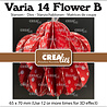 Crealies Varia Dies No.14 3D Flower B (CLVAR14)